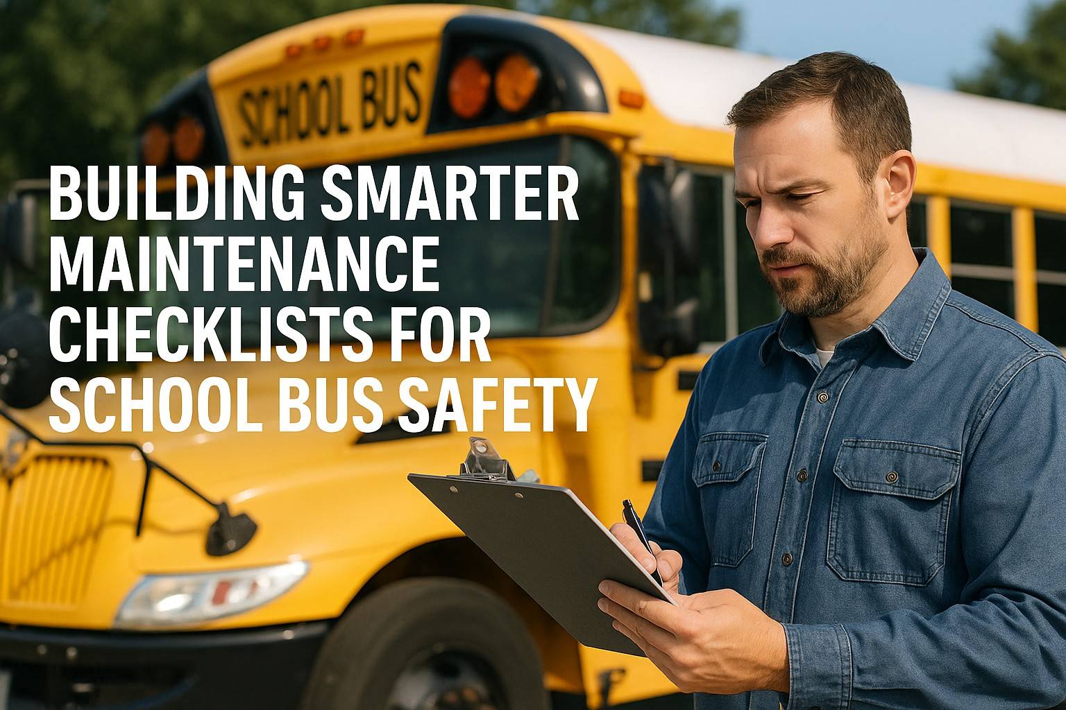 building-smarter-maintenance-checklists-for-school-bus-safety