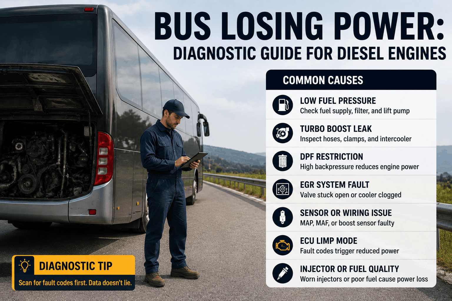 bus-losing-power-diesel-diagnostic-guide