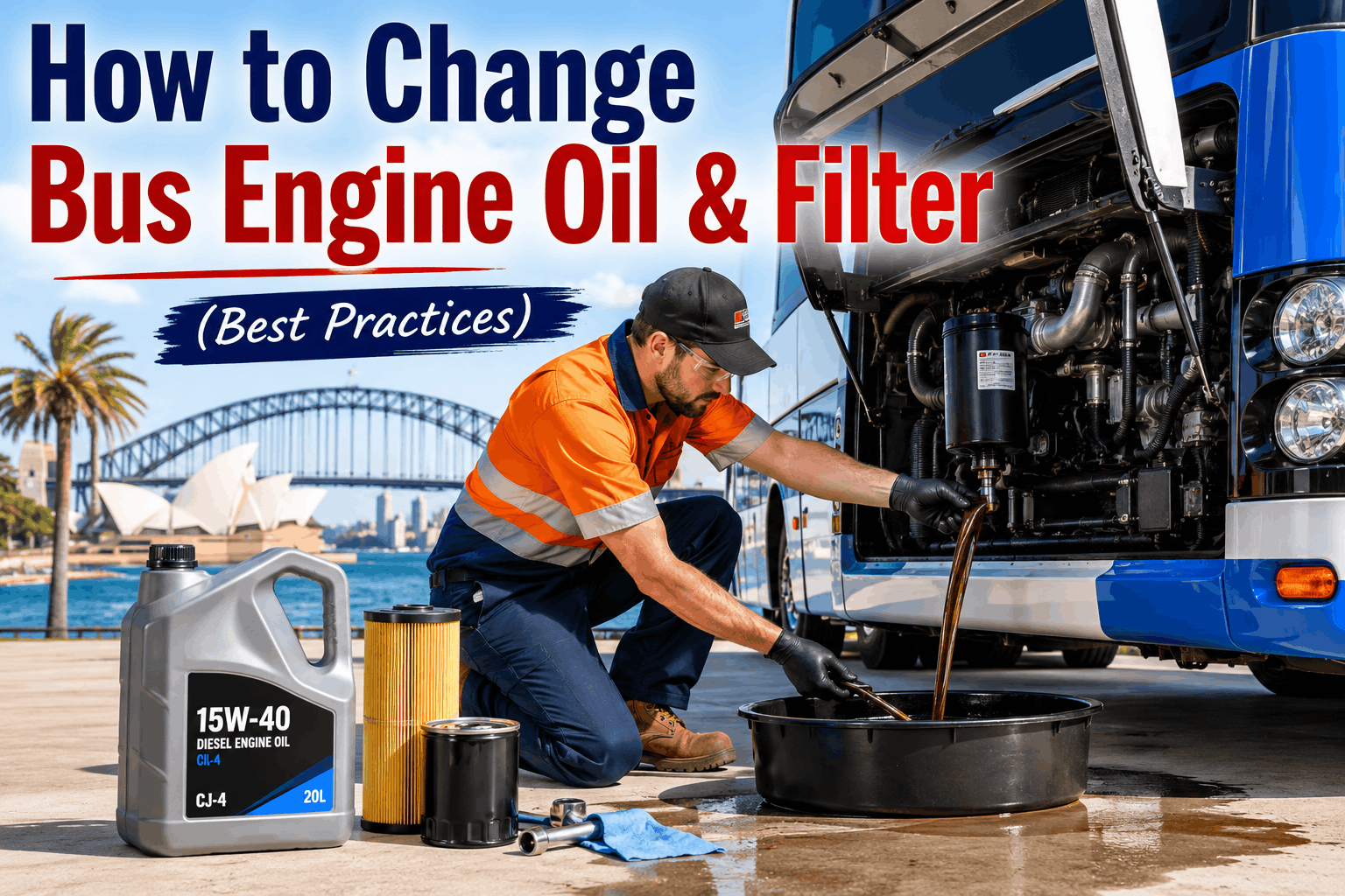 how-to-change-bus-engine-oil-filter