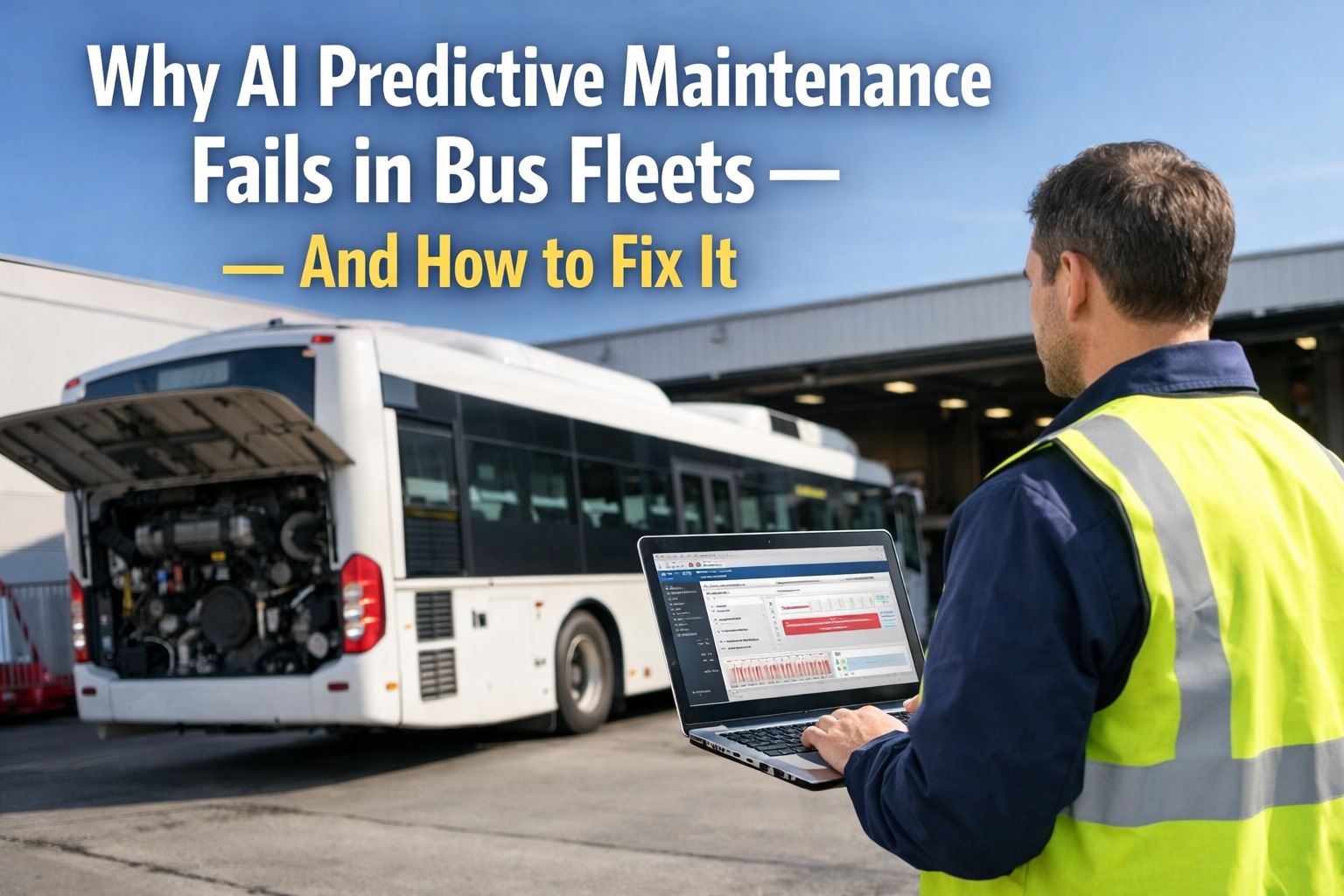 Why AI Predictive Maintenance Fails in Bus Fleets — And How to Fix It