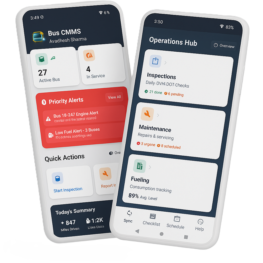 Bus CMMS Solutions