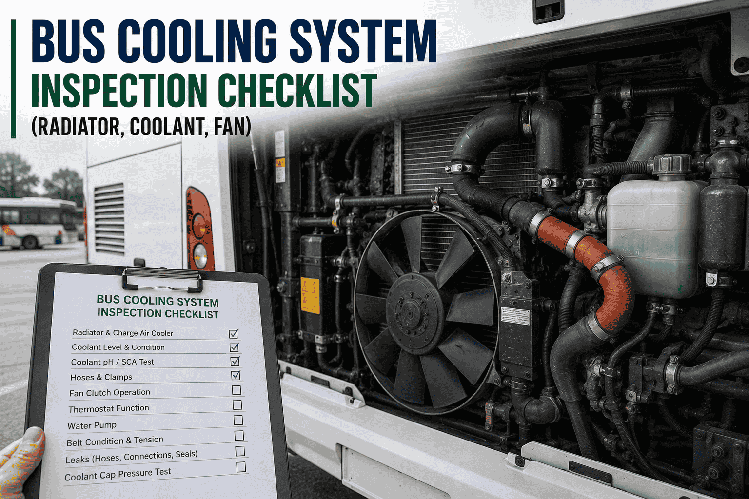 bus-cooling-system-inspection-checklist