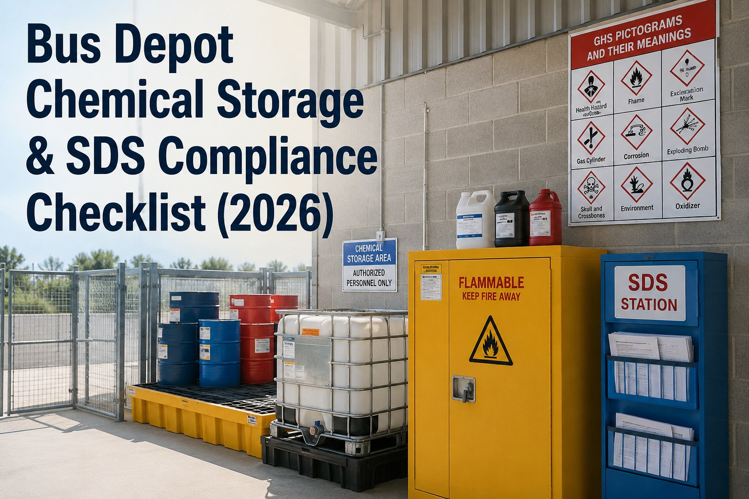 bus-depot-chemical-storage-sds-checklist