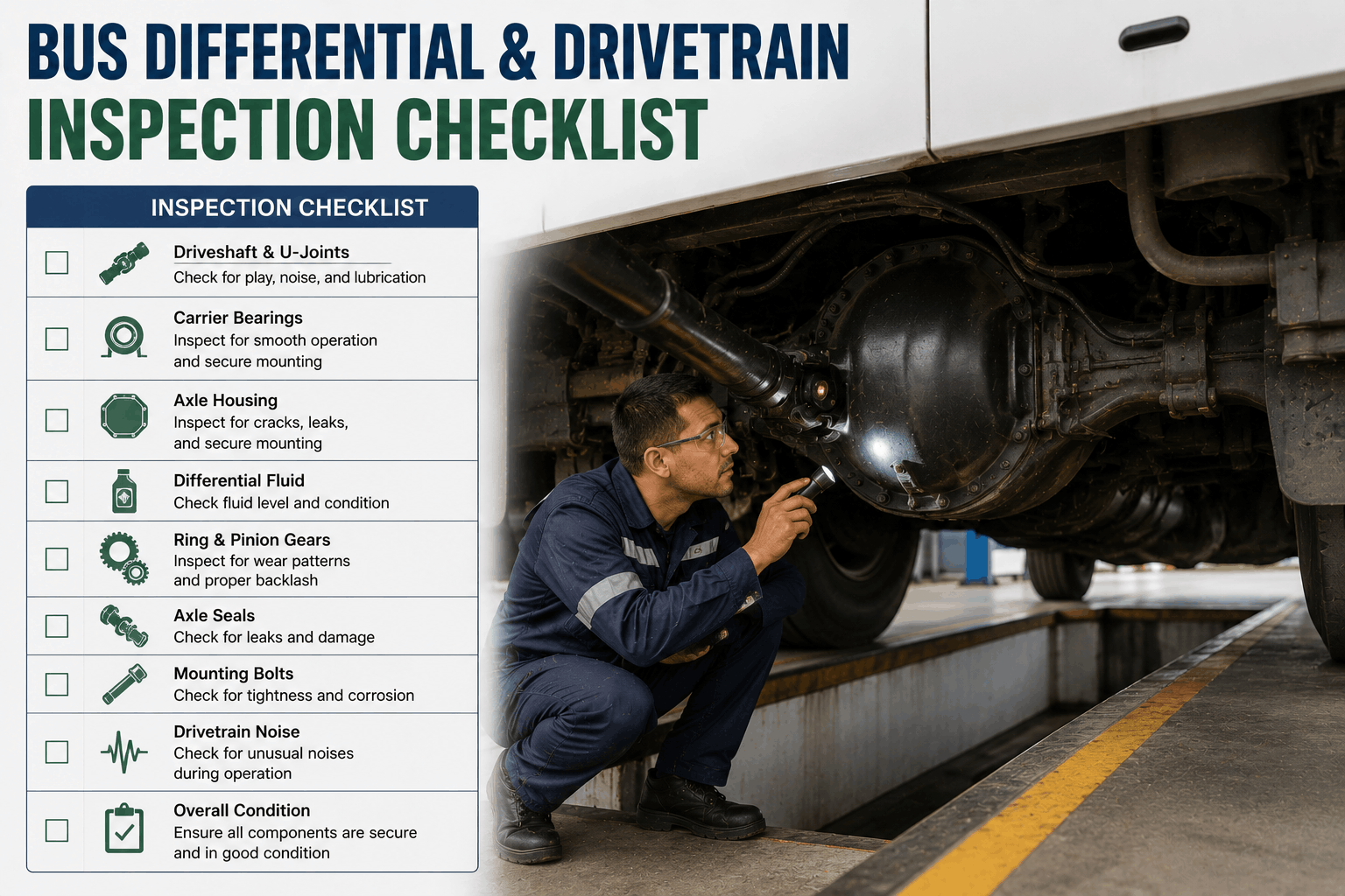 bus-differential-drivetrain-inspection-checklist