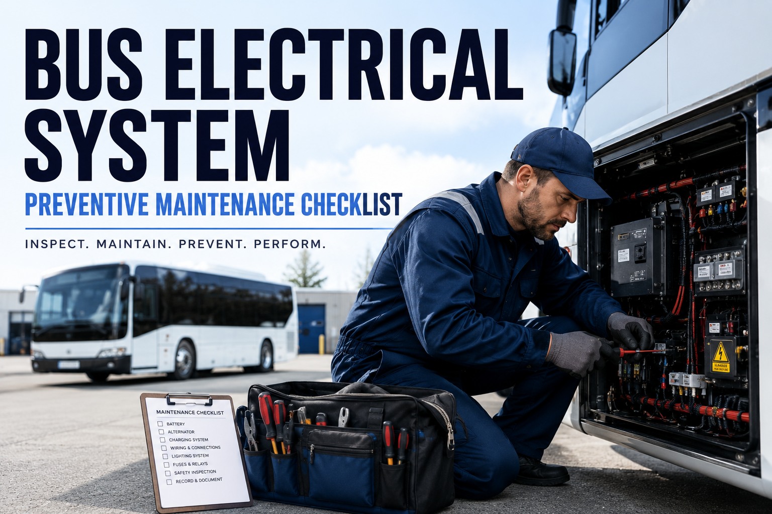 bus-electrical-system-preventive-maintenance-checklist