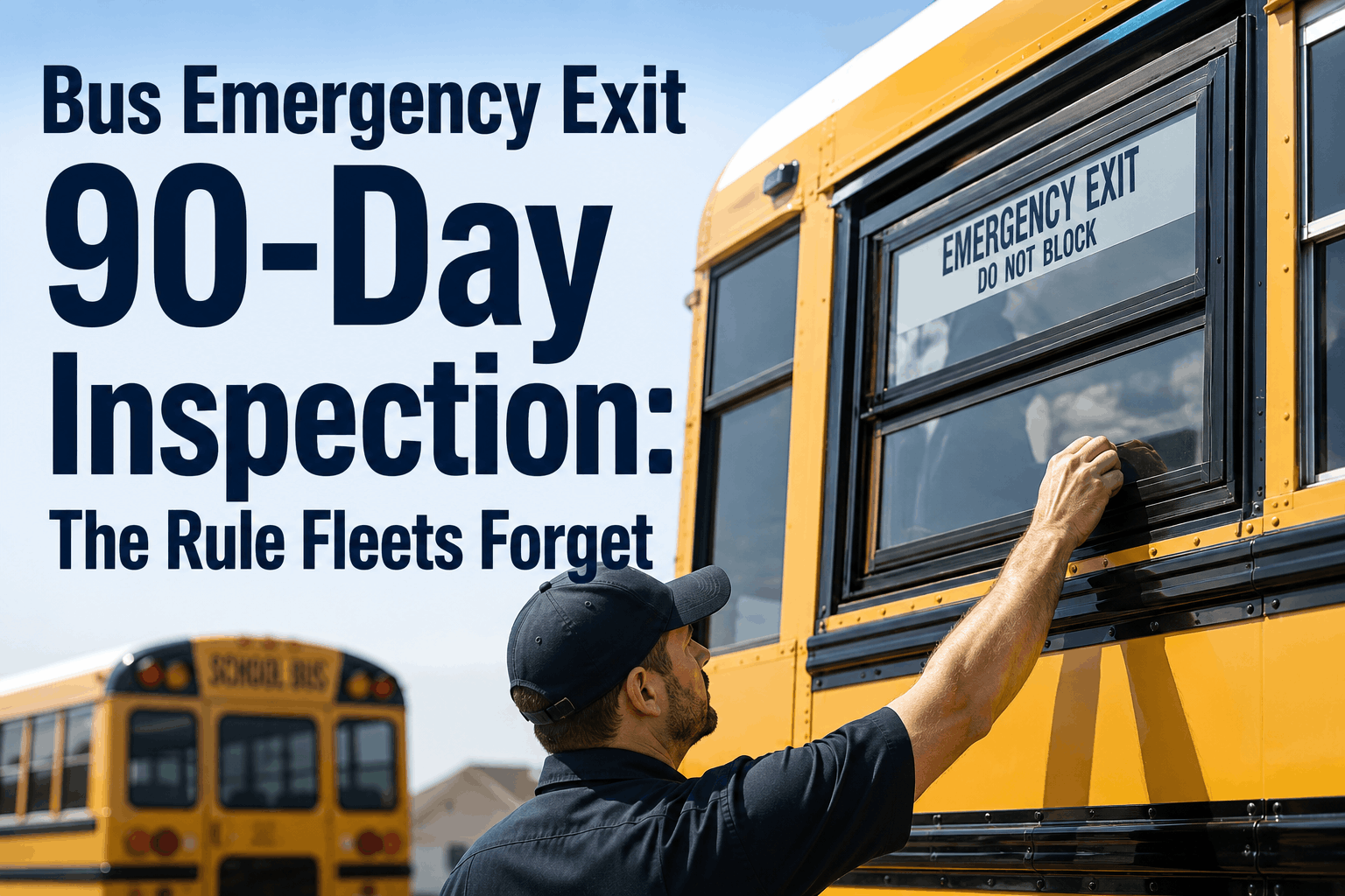 bus-emergency-exit-90-day-inspection-requirement
