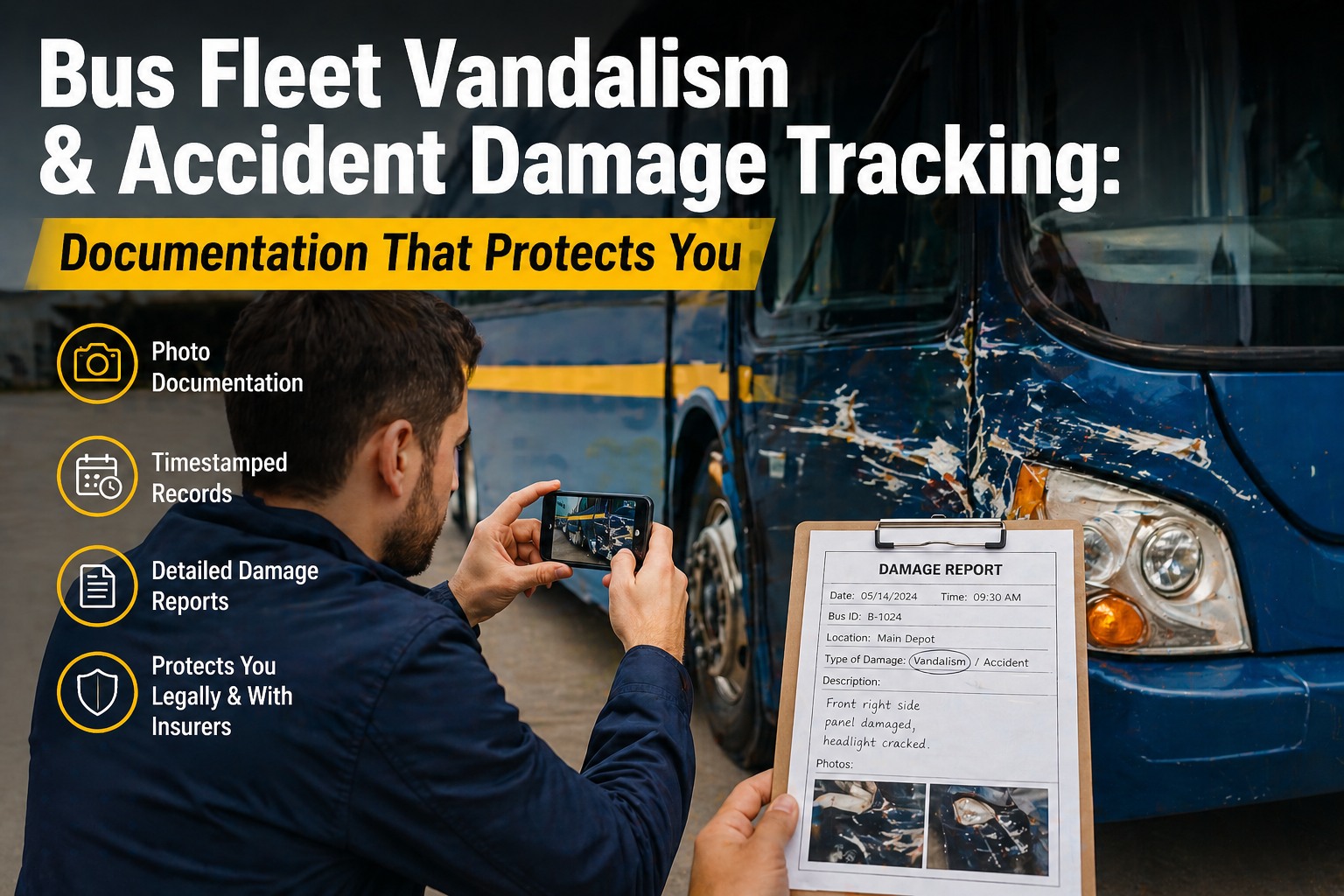 bus-fleet-vandalism-accident-damage-tracking-documentation