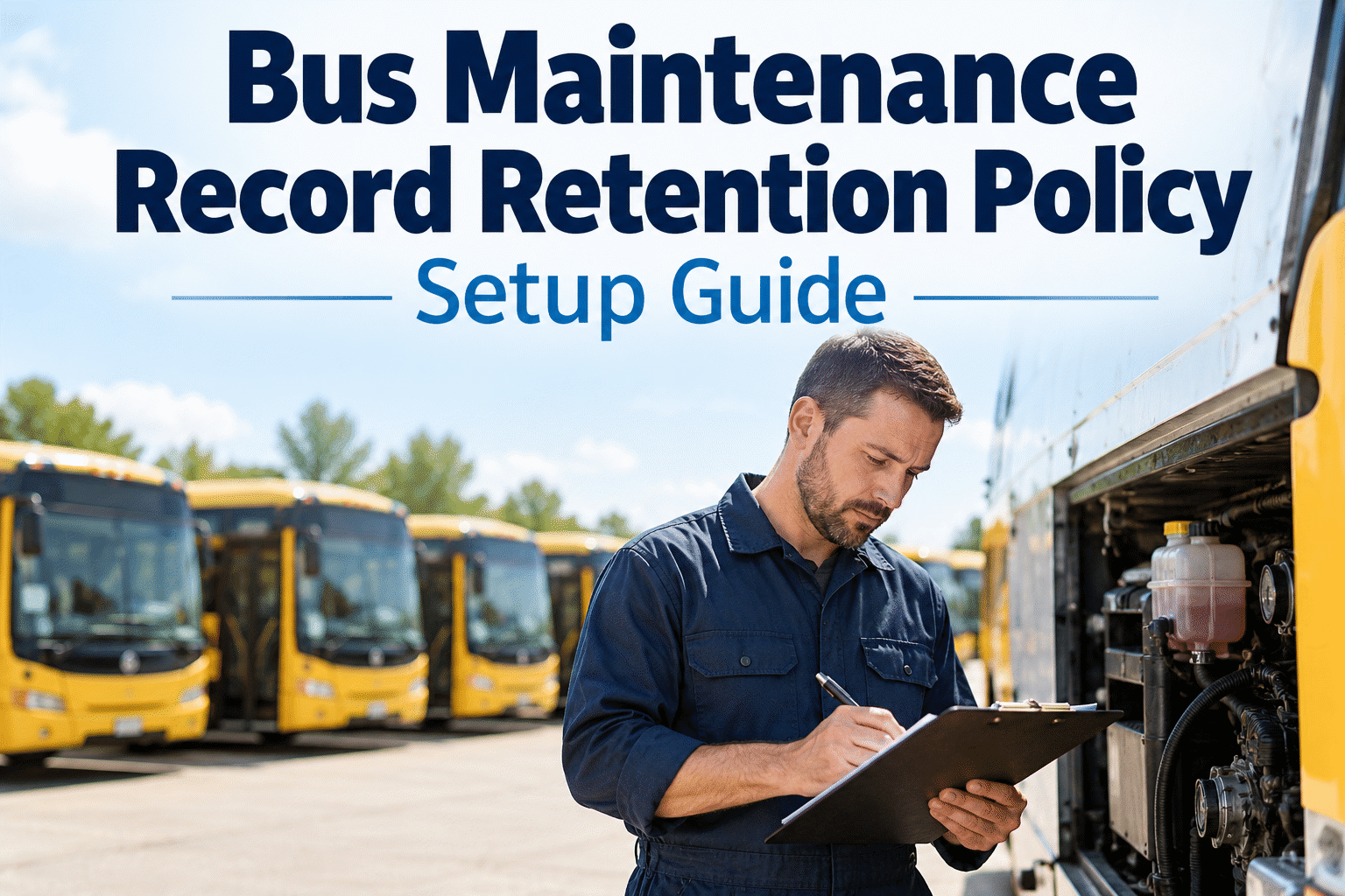 bus-maintenance-record-retention-policy-setup