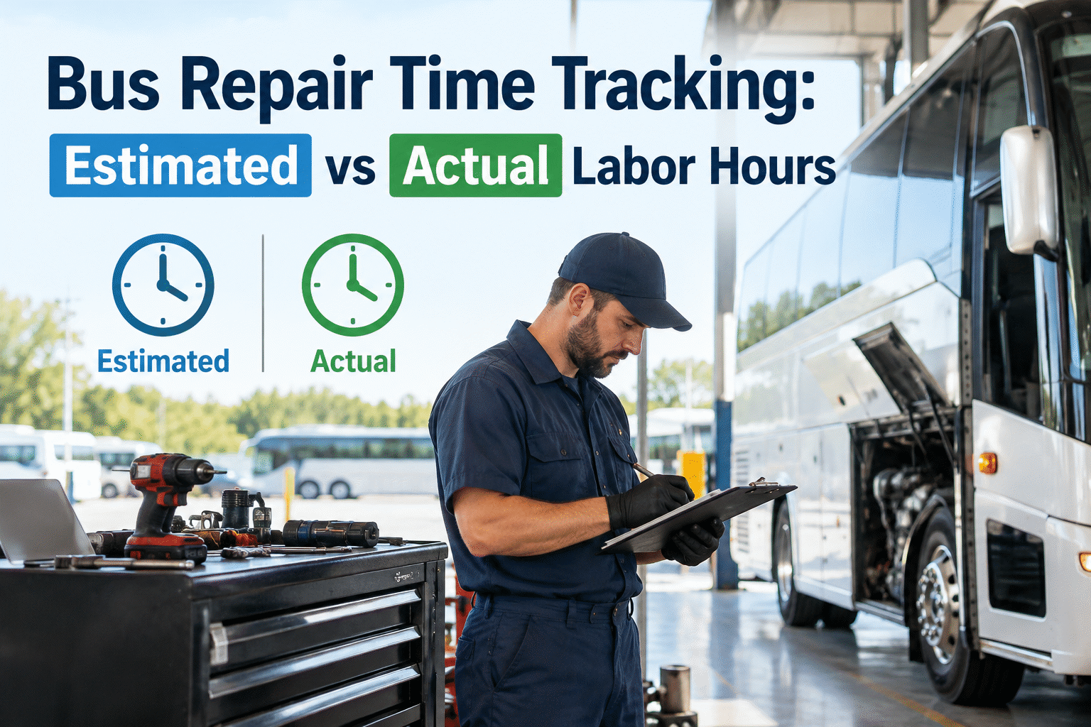 bus-repair-estimate-vs-actual-time-tracking
