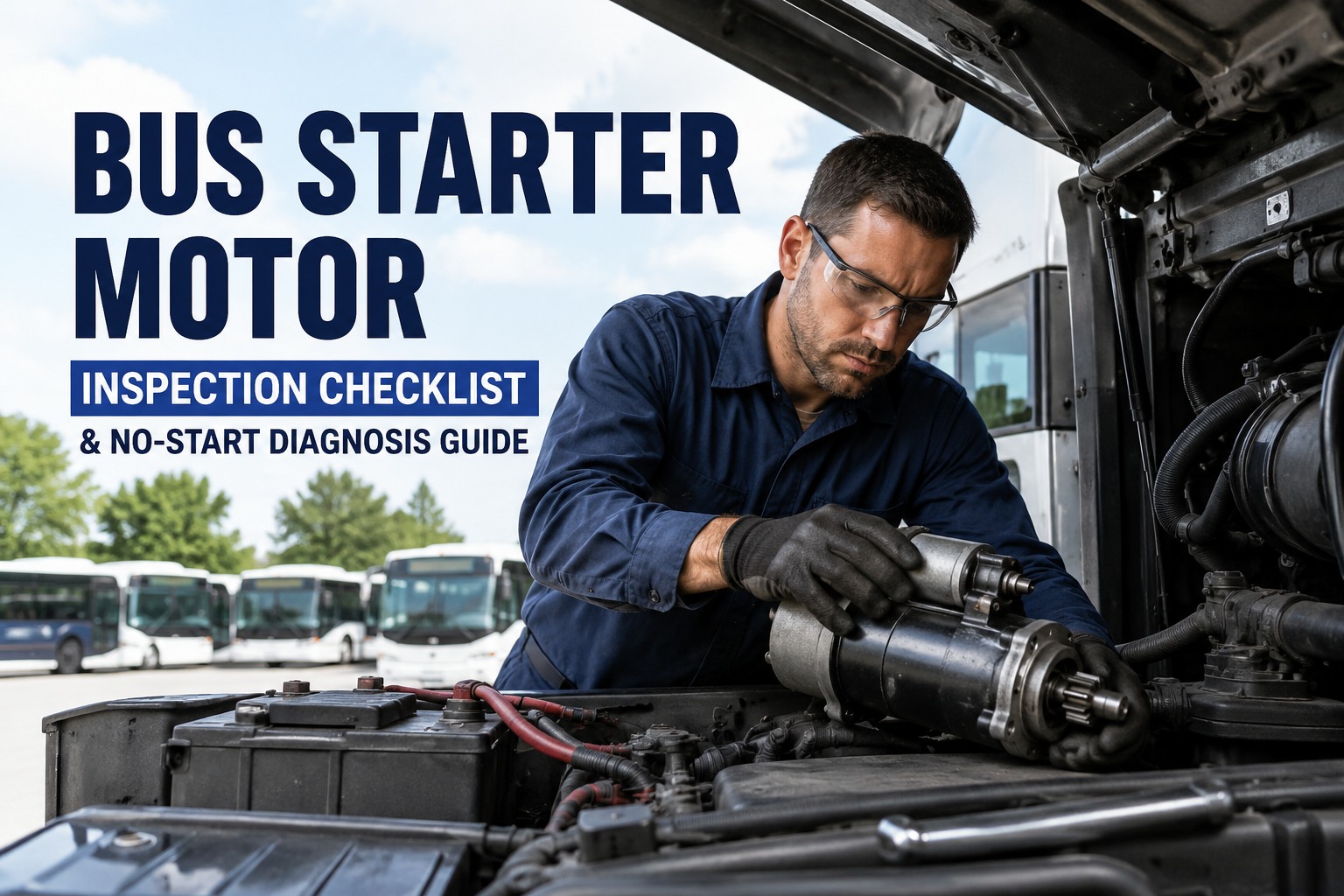 bus-starter-motor-inspection-checklist
