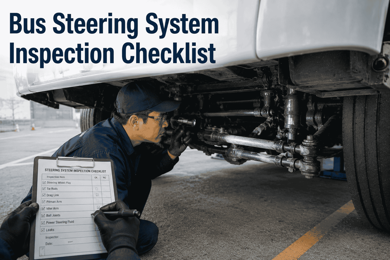 bus-steering-system-inspection-checklist
