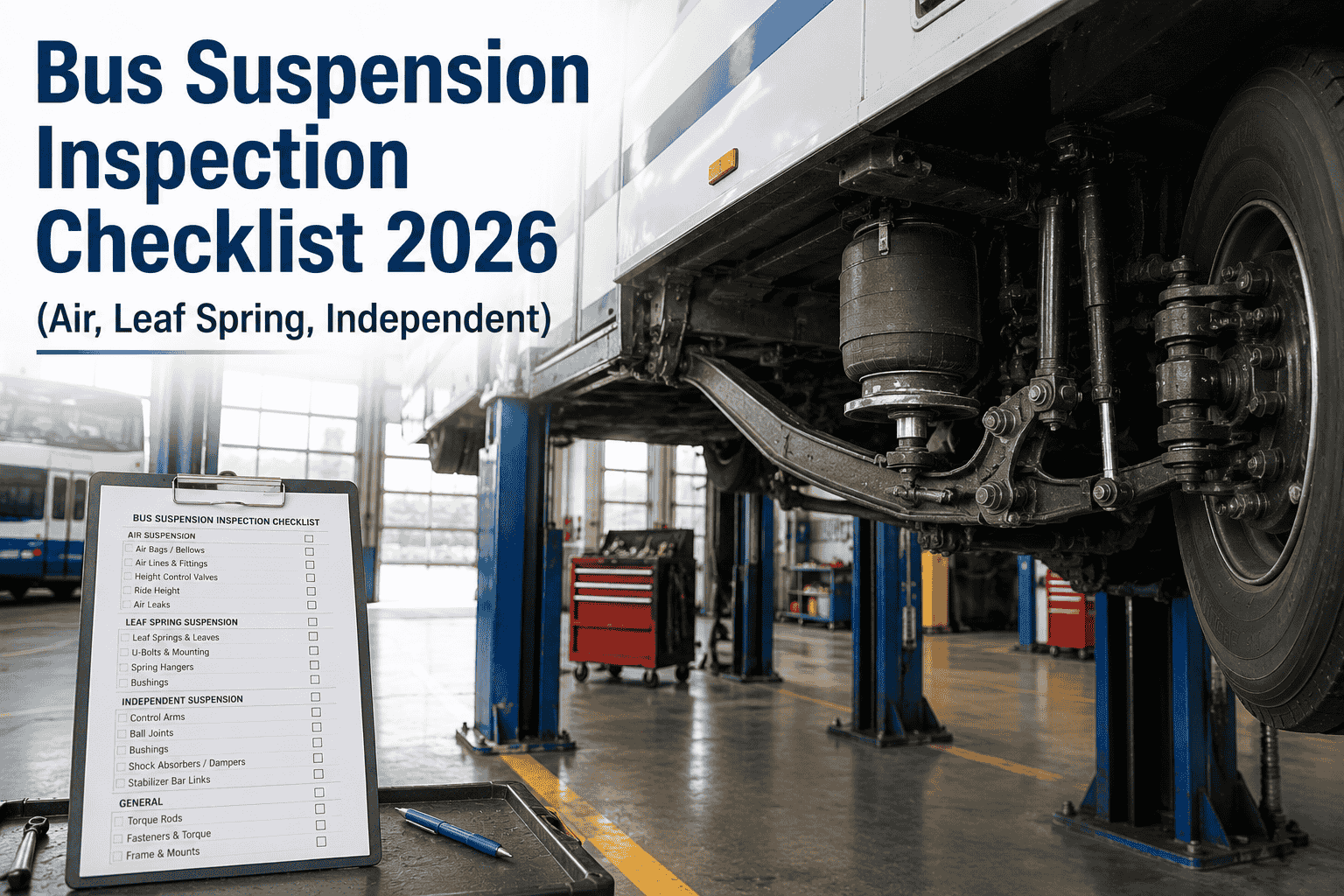 bus-suspension-inspection-checklist