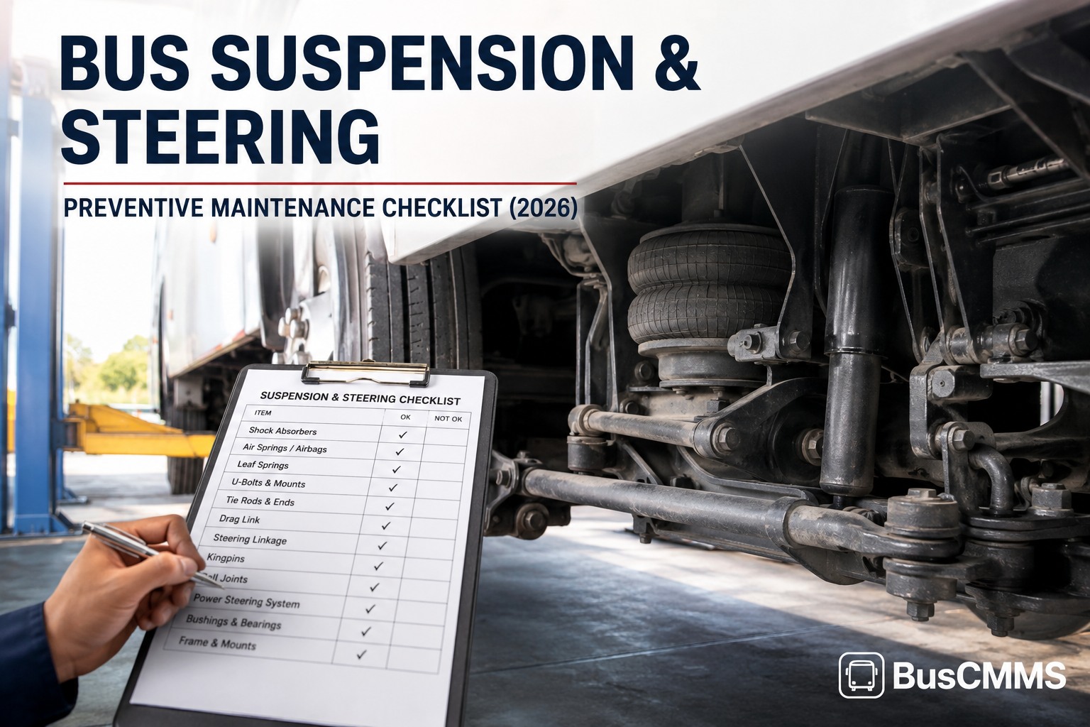 bus-suspension-steering-preventive-maintenance-checklist