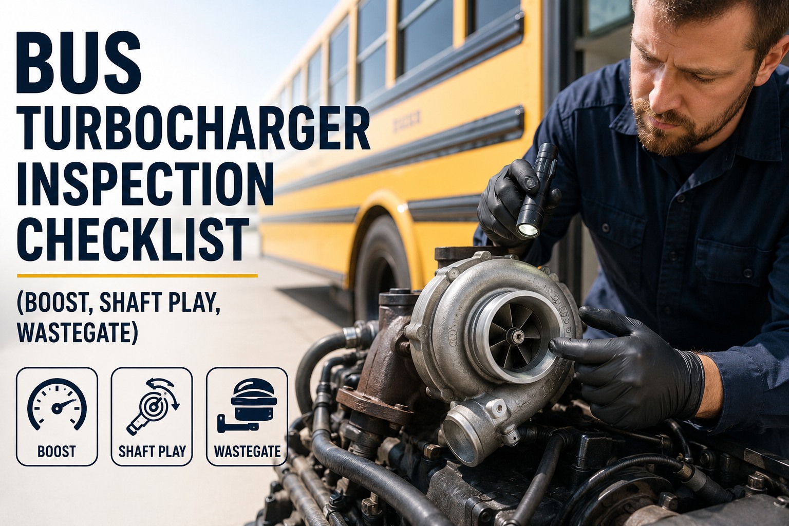 bus-turbocharger-inspection-checklist