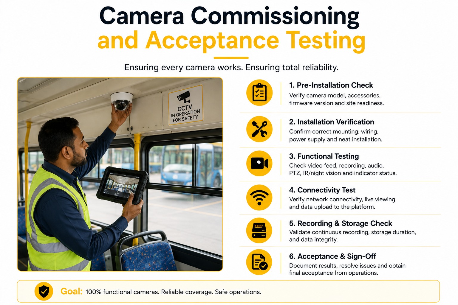 camera-commissioning-acceptance-test