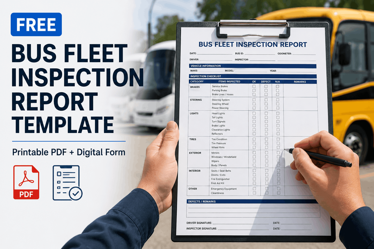 free-bus-fleet-inspection-report-template