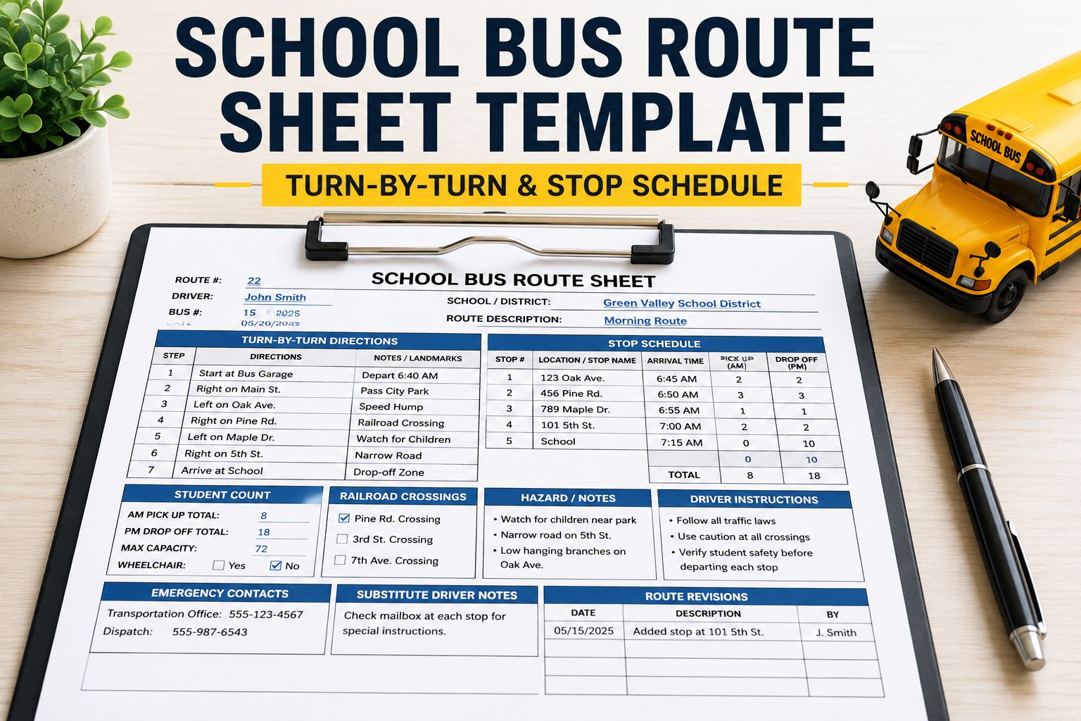 school-bus-route-sheet-template