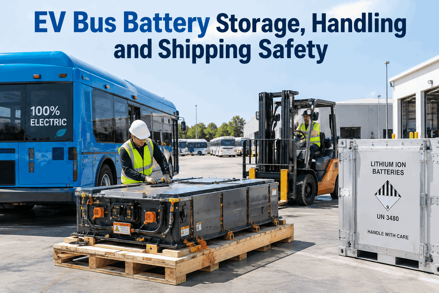 shipping-storing-ev-bus-batteries-safely